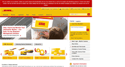 Desktop Screenshot of dhl.lu