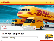 Tablet Screenshot of dhl.lu