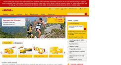 Desktop Screenshot of dhl.ro