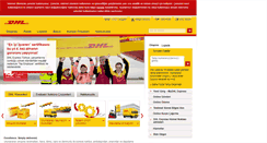 Desktop Screenshot of dhl.com.tr