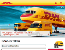 Tablet Screenshot of dhl.com.tr