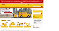 Desktop Screenshot of dhl.mn