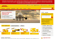 Desktop Screenshot of dhl.hu