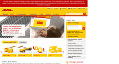 Desktop Screenshot of dhl.is