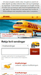 Mobile Screenshot of dhl.is