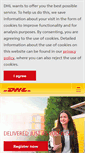 Mobile Screenshot of dhl.de