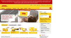 Desktop Screenshot of dhl.ee